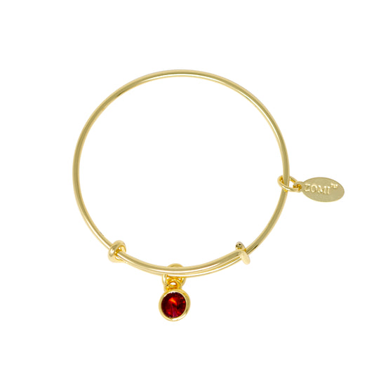 Birthstone Bracelet for Kids (Gold)